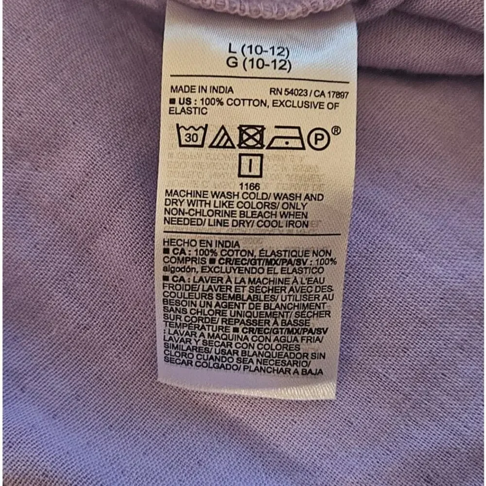 Old Navy Girl's Large‎ (10/12) Sleeveless Lavender Ruffle-Trim Tiered Midi Dress